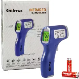 Infrared Non Contact Forehead Gun With Batteries Thermometer Multi-Range Ohmmeter-image-24