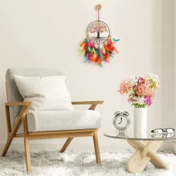 TreeofLife Canvas Dream catcher Wall Hanging for Room Balcony Home Decor Feather Dream Catcher-10