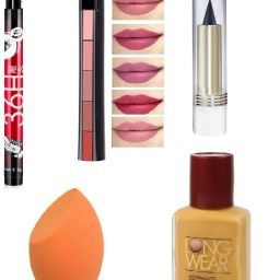 Fashion Beauty Travel Makeup Kit for College Girls Women , Fab 5 Nude-5