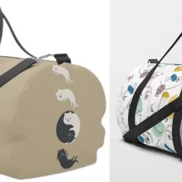 20 L Gym Duffel Bag - Stylish Printed Duffle Bag Combos - Multicolor-image-89