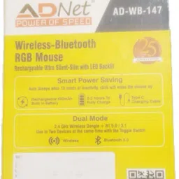 Sastaacha Wireless Mouse 2.4GHZ With Bluetooth 5.0 And USB Dongle Wireless Touch Mouse Wireless Touch Mouse with Bluetooth image 5