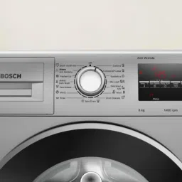 bosch 8 kg Fully Automatic Front Load with In-built Heater Silver image 2