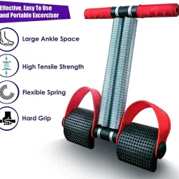manogyam Multi functioning design improves blood circulation, reduces muscle flab, tones and conditions your body Ab Exerciser image 4