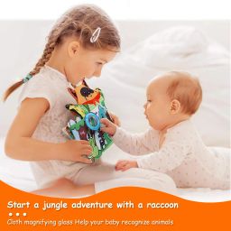 serplex Interactive Soft Cloth Book Hand Puppet for Babies 6 to 18 Months Early Learning image 3