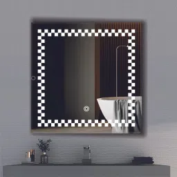 Led Mirror with Light Bathroom Wall Decor Makeup Room 24x24 Inch LT30 Bathroom Mirror-picture-10
