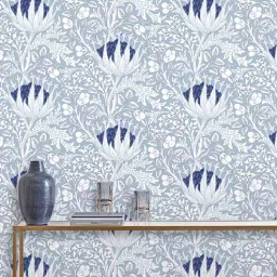 shaakh Artichoke Motifs Volga (48X30In) Self-Adhesive Wallpaper-picture-5