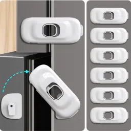 6Pcs Fridge Locks Drawer Locker for Kids Child Proof Cabinet Refrigerator Locks-24