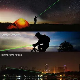 SERVEUTTAM 5 Mile Powerful Laser 303 Adjustable Focus 532nm Green Laser Light Flashlight Laser Pointer Pen for Hunting image 2