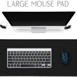 MMTX XXL Professional Large Mouse Pad & Computer Game Mousepad (90cmx40cm Black) Mousepad image 5