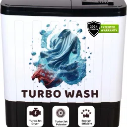 7.5 kg | Turbo Wash | Buzzer | Wheels | Turbo Jet Dryer | Magic Filter | Lint Filter Semi Automatic Top Load Black-picture-26