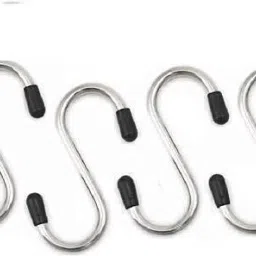 Stainless Steel S Shaped hook for Kitchen, Clothes Hanger Weight Limit Upto 3 kg Hook 4-image-57