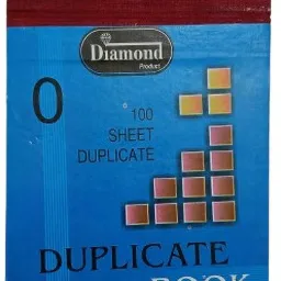 Duplicate Book With Carbon (100 Ruled + 100 Plain) Duplicate Book Size - 13.5 x 10.5 Cm 1-Part Regular Note Pad Suitable For Delivery, Record & Bill Book-image-6