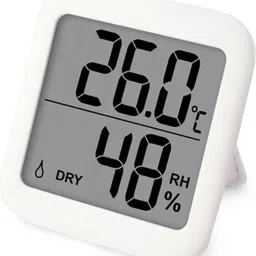 Karomouj Digital Thermo Hygrometer - Accurate Indoor Thermometer with Humidity Gauge for Home, Office, Greenhouse, Baby Room All-in-One Digital Moisture Measurer-image-59