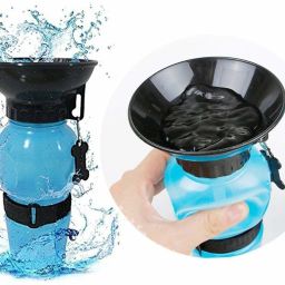 ROUND BOTTLE Plastic Pet Bowl & Bottle-image-38