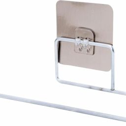 Toilet Paper Holder Tissue roll Paper Towel Holde Stainless Steel Washable Stick Stainless Steel Toilet Paper Holder-image-8