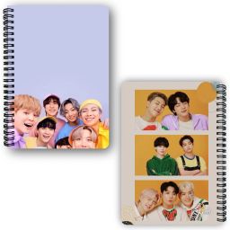 BTS Kpop Notebook A5 Diary Unruled 150 Pages-image-76