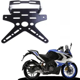 Tail Tidy Number Plate Holder/License Plate Holder Bracket For Bajaj Pulsar RS 200 Bike Number Plate-picture-14
