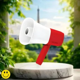King Bhopu, Megaphone with Loud Speaker Siren Alert, and Strong Grip HandleY5 Outdoor PA System-21