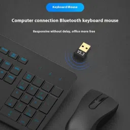 OfPrises 5.3 20 Meter Bluetooth Dongle for Office Desktop Computer Laptop Tablet CPU USB Adapter image 5