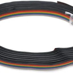 10M Wire Rainbow Color Flat Ribbon Wire Cable Electronic Components Electronic Hobby Kit-41