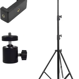 Flipkart SmartBuy Lightweight & Portable 7 Feet Aluminum Alloy Studio Light Stand For Videos|Photo Tripod-15