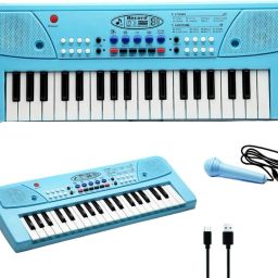 Musical Piano Keyboard with Microphone | 37 Keys Piano Toy For kids-3