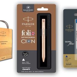 Folio Antimicrobial Copper Ion Ball Pen with Flow Combo Refills (Rose Gold) Ball Pen-image-66
