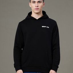 red tape Men Full Sleeve Printed Hooded Sweatshirt-picture-0