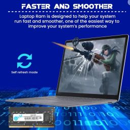 EVM LAPTOP RAM DDR4 8 GB (Dual Channel) Laptop LAPTOP RAM (8GB DDR4 LAPTOP RAM 3200mhz) image 4