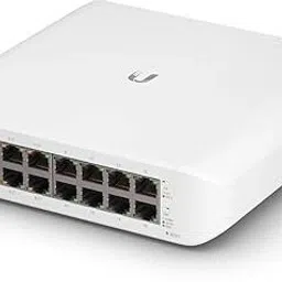 Ubiquiti Networks Usw-Lite-16-Poe Unifi Switch Lite 16 Port Gigabit Managed Switch 8 Poe+ Ports 16 Ports 1000 Mbps Network Switch-16