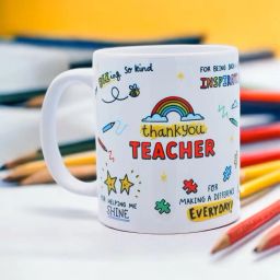 Thank You Teache Best Teacher Gift, Ceramic Coffee Mug-image-20