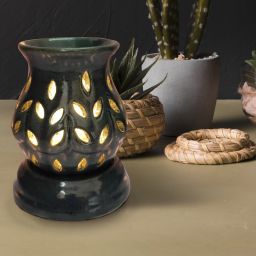 PEEPRESION Electric Diffuser Oil Burner With Mogra & Jasmine Aroma Oil (10mi each) Home, Office Diffuser image 4