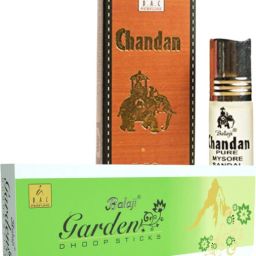 Garden Dhoop Sticks 45Gm And Chandan Attar 8ML Combo Floral And Sandalwood Fragrance-image-12