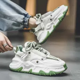 Chunky & Fashionable Sneaker | Running Shoes with Rubber Outsole Sneakers For Men-image-89