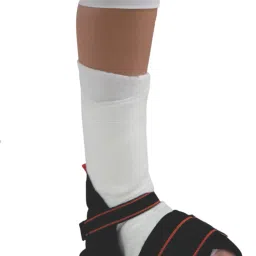 Protective Rocker Bottom Cast Shoe - Durable, Balanced Support for Plaster Casts Ankle Support-25