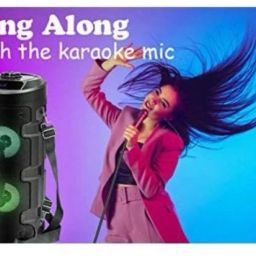 Clairbell FDZ_666J ZQS 4210 Karaoke Speaker With Mic, Home Audio Party Tower Speaker 48 W Bluetooth Party Speaker-image-19