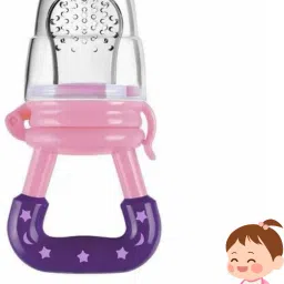 SST Sales Baby Food And Fruit Nibbler & Pacifier Teether BPA Free Nibbler BD319 Feeder-image-4
