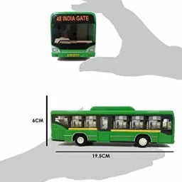 mahadev ji Low floor bus for kids|pullback| random color or model|-0 image 3