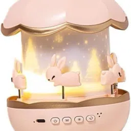 Night Light Projector Sky Star 360° Rotation Remote Controlled Night Light Table Lamp-image-11