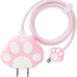 AIFEI Compatible for iPhone Charger COVER CAT CLAW for 18-20W Full ProtectionCASE Cable Protector-image-52