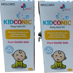 KIDCONIC PURE GENTLE SAFE BABY HAIR OIL Hair Oil-image-48