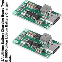 PACK OF 2 3S2A 18650 Lithium Ion Charger Type C to 3S 12.6V 2A Booster Module Electronic Components Electronic Hobby Kit-4
