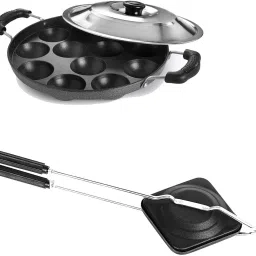 Sandwich Gas Toaster Regular & 12 Cavity Appam Patra with Stainless Steel Lid K4 0 W Pop Up Toaster-picture-19