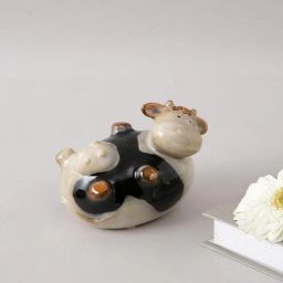 tayhaa Cow White & Black Ceramic Figurine-picture-42