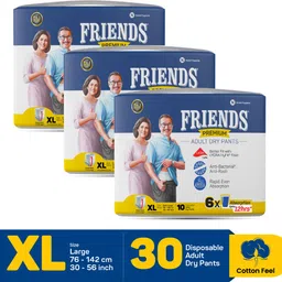 friends Premium Pull Up Pant Adult Diapers - XL-picture-48