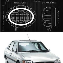 Car Headlight led fog Light Vehicle light fancy light s1054 Car Fancy Lights-image-77