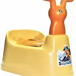 Baby Potty Seat Cartoon Face with Removable Tray & Closing Lid Potty Box-image-17