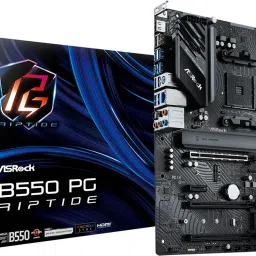 ASRock B550 PG Riptide AM4Socket ATX AMD B550 Chipset DDR4 Motherboard for Desktop image 5
