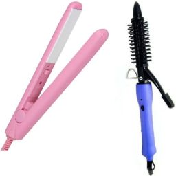 ROMARO MINI Ceramic Plate Straightener AIO-16B Iron Rod Hair Curler (Multicolor) Personal Care Appliance Combo-image-17