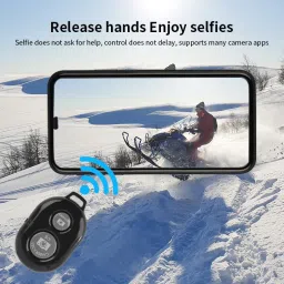 JIRLA Wireless Bluetooth Shutter Button Selfie SupportedCamera Remote Control image 5